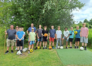 JO13 gaat Footgolfen bij De Star