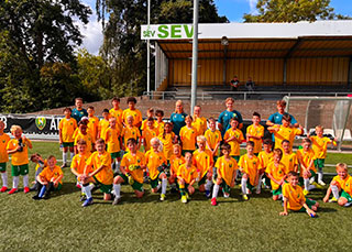 ADO Voetbalkamp zorgt voor twee dagen voetbalplezier bij SEV