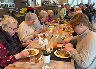 De eerste buurtresto bij SEV in 2026 weer geslaagd