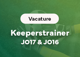 Gezocht: Keeperstrainer voor JO17 en JO16