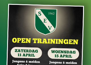 Kom meedoen met de open trainingen bij SEV!